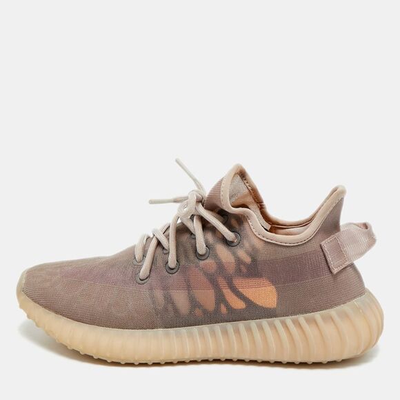 Yeezy X Adidas Boost 350 V2 Mono Mist Size 39 1/3 Purple Mesh Low Top Sneakers